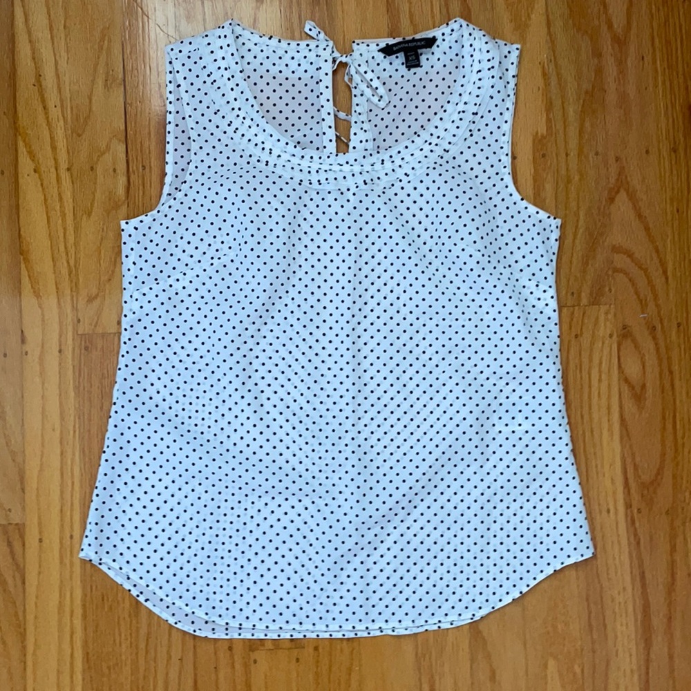 Banana Republic Polka Dot Blouse